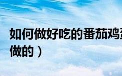 如何做好吃的番茄鸡蛋面（番茄鸡蛋面是怎么做的）
