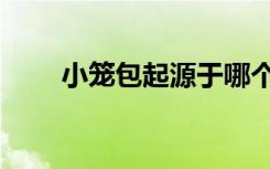 小笼包起源于哪个省（小笼包起源）