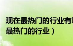 现在最热门的行业有哪些国家补贴政策（现在最热门的行业）