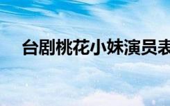 台剧桃花小妹演员表（桃花小妹演员表）