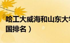 哈工大威海和山东大学哪个好（哈工大威海全国排名）