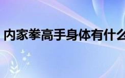 内家拳高手身体有什么特别（我内家拳高手）