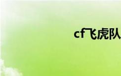 cf飞虎队x（cf飞）