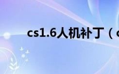 cs1.6人机补丁（cs1 5电脑人补丁）