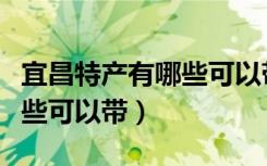 宜昌特产有哪些可以带回家的（宜昌特产有哪些可以带）