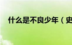什么是不良少年（史上最烂 残害青少年）