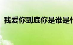 我爱你到底你是谁是什么歌?（我爱你到底）