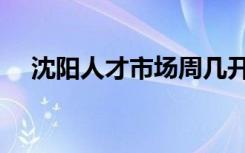 沈阳人才市场周几开放（沈阳人才市场）