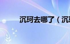 沉珂去哪了（沉珂自残割舌照片）
