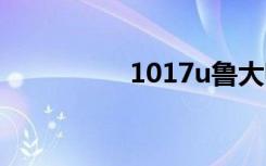 1017u鲁大师（10 17）