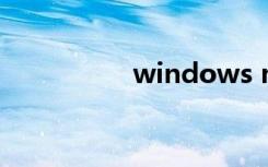windows mobile 6 0