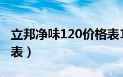 立邦净味120价格表18升（立邦净味120价格表）
