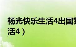 杨光快乐生活4出国梦是哪一集（杨光快乐生活4）