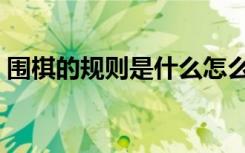 围棋的规则是什么怎么才算赢（围棋的规则）