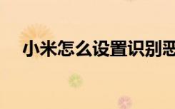 小米怎么设置识别恶意网站（恶意网站）
