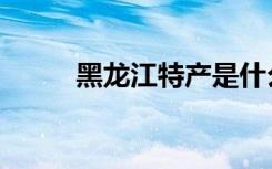 黑龙江特产是什么（黑龙江特产）