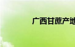 广西甘蔗产地（甘蔗产地）