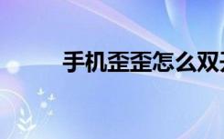 手机歪歪怎么双开（歪歪多开器）