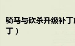 骑马与砍杀升级补丁放哪（骑马与砍杀升级补丁）