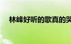 林峰好听的歌真的哭了（林峰好听的歌）