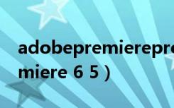 adobepremierepro官网下载（adobe premiere 6 5）