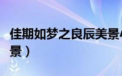 佳期如梦之良辰美景小说（佳期如梦之良辰美景）