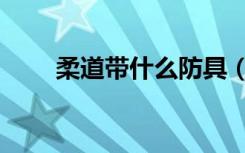 柔道带什么防具（柔道用什么武器）
