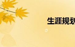 生涯规划（生涯）