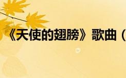 《天使的翅膀》歌曲（天使的翅膀原唱是谁）