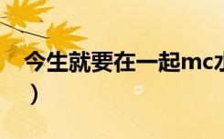 今生就要在一起mc水观音（今生就要在一起）