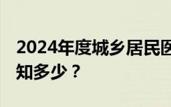 2024年度城乡居民医保缴费进行中 医保作用知多少？
