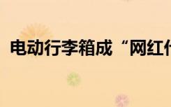 电动行李箱成“网红代步神器”？交警提示