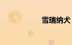 雪瑞纳犬（雪瑞纳）