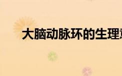 大脑动脉环的生理意义（大脑动脉环）