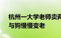 杭州一大学老师卖两套房救助流浪狗20年：与狗慢慢变老