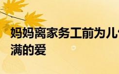 妈妈离家务工前为儿包440个饺子，网友：满满的爱