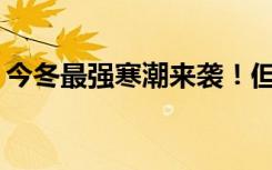 今冬最强寒潮来袭！但说好的暴雪为啥没下？