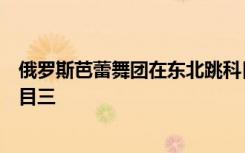 俄罗斯芭蕾舞团在东北跳科目三，网友：芭蕾舞也逃不过科目三