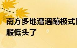 南方多地遭遇蹦极式降温！南方人终于向羽绒服低头了
