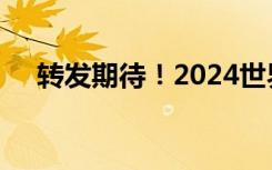转发期待！2024世界体坛观赛日历来了