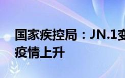 国家疾控局：JN.1变异株可能助推国内新冠疫情上升
