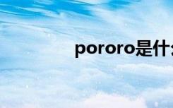 pororo是什么（pororo）