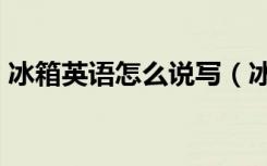 冰箱英语怎么说写（冰箱英语怎么说fridge）