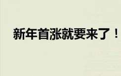 新年首涨就要来了！今明两天记得去加油