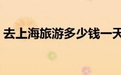 去上海旅游多少钱一天（去上海旅游多少钱）