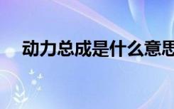 动力总成是什么意思（总成是什么意思）
