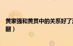 黄家强和黄贯中的关系好了没有（黄家强和黄贯中为何会闹翻）