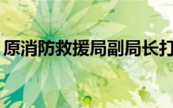原消防救援局副局长打麻将“赢”900多万元