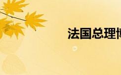 法国总理博尔内辞职