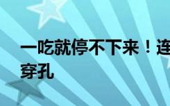 一吃就停不下来！连吃10个柿饼男子差点肠穿孔
